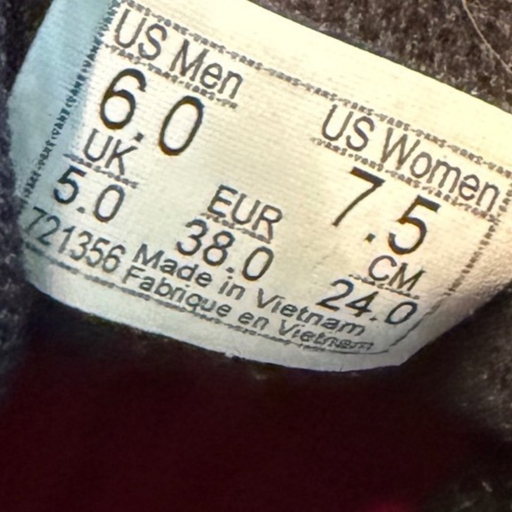 Vans Authentic Platform Heartbreaker Black Canvas Sneakers Womens 7.5 Mens 6 - Picture 3 of 14